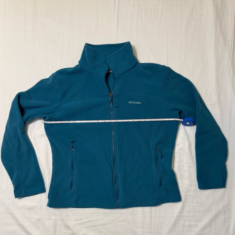 Columbia Teal Full-Zip Jacket - Picture 6 of 7